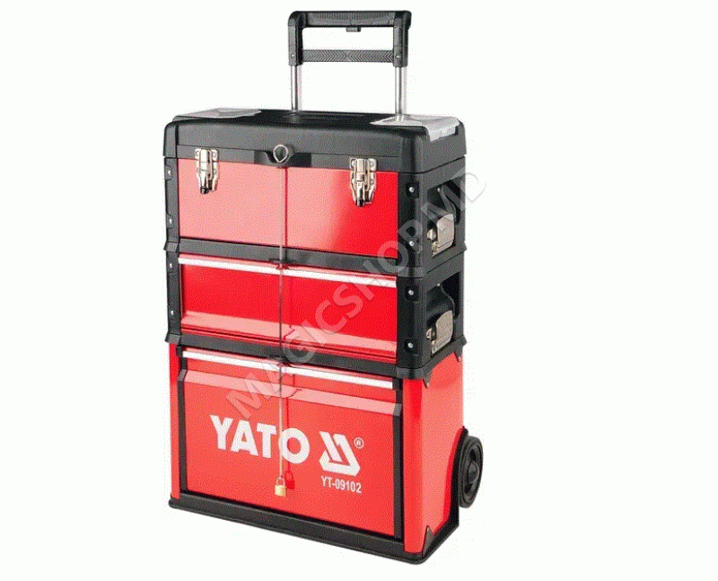 Тележка для запчастей, 3 ящика 09102YT
