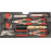 YT-38951 TRUSA DE SCULE YATO IN CUTIE METALICA, 80 PIESE