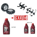 Motocultor AEROBS BSD1350E 10 c.p (Motorina)