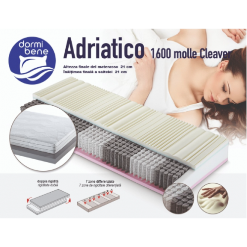 Saltea ADRIATICO 1600 Mole Cleaver 160x200 H21