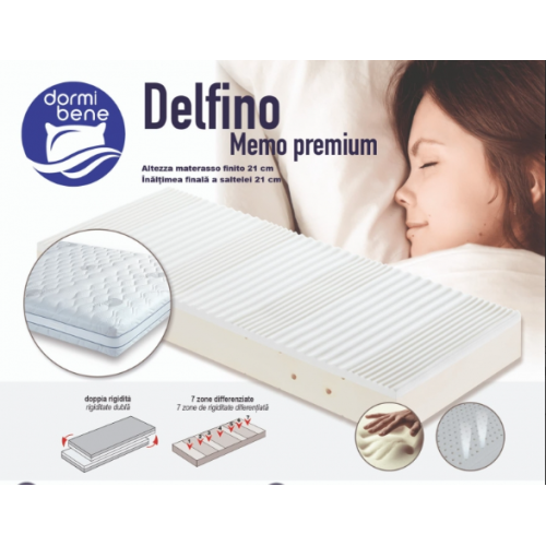 Saltea Delfino Memo Premium 180x200 h21
