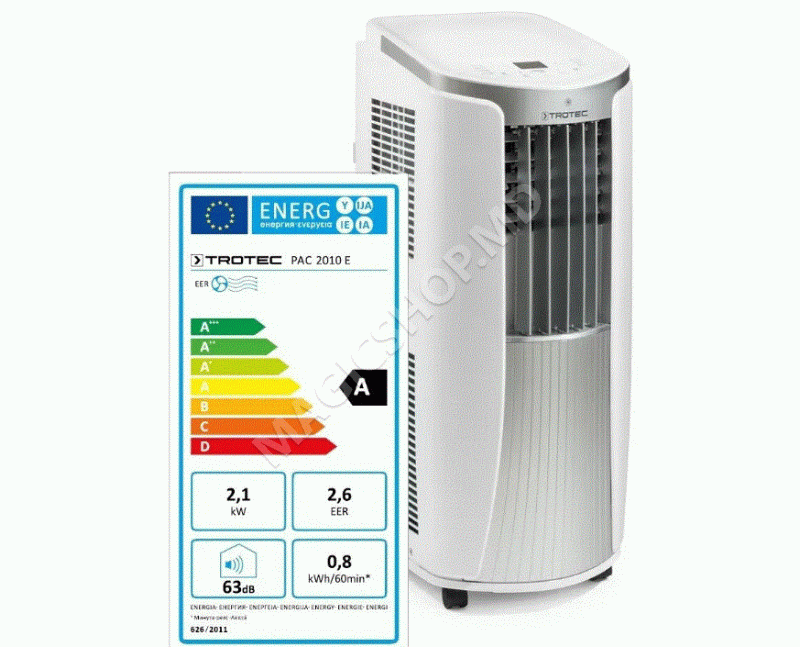 Aparat de aer condiționat mobil TROTEC PAC2010E 7000 BTU