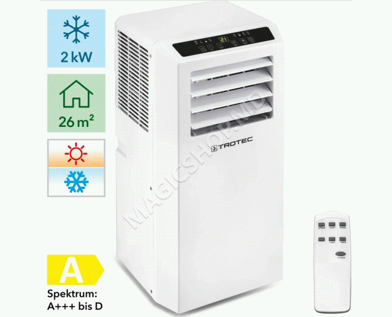 Aparat de aer condiționat mobil TROTEC PAC2010SH 7000 BTU