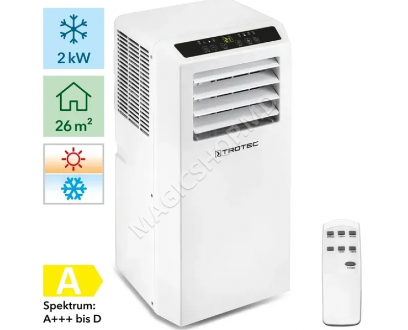 Aparat de aer condiționat mobil TROTEC PAC2010SH 7000 BTU