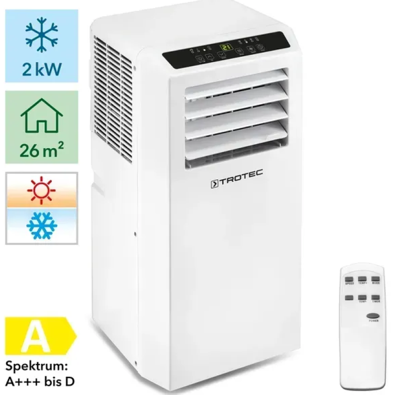 Aparat de aer condiționat mobil TROTEC PAC2010SH 7000 BTU