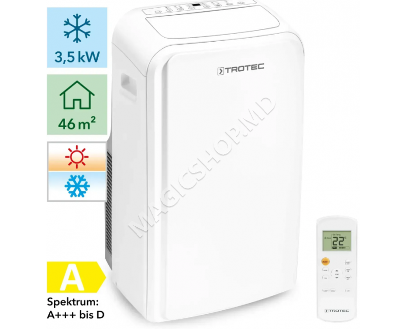 Aparat de aer condiționat mobil TROTEC PAC3500SH 12000 BTU