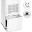 Dezumidificator Trotec TTK 27 HEPA, 12 l/zi, 15 mp