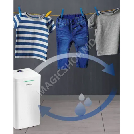 Dezumidificator Trotec TTK 27 HEPA, 12 l/zi, 15 mp