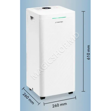 Dezumidificator Trotec TTK64 HEPA, 24l/zi, 50 m.p.