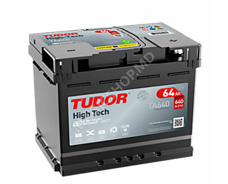 Acumulator АКБ TUDOR TA640 L02 64A P+ (640Ah) 242/175/190/