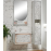 Dulap baie 152 BIANCO U 300x1900