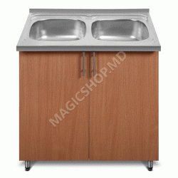 Dulap + chiuveta + sifon Stand 80x45cm 