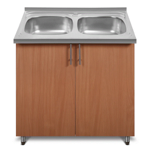Dulap + chiuveta + sifon Stand 80x45cm 