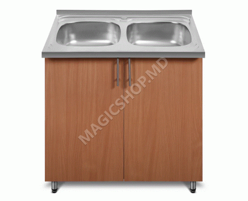 Dulap + chiuveta + sifon Stand 80x45cm 