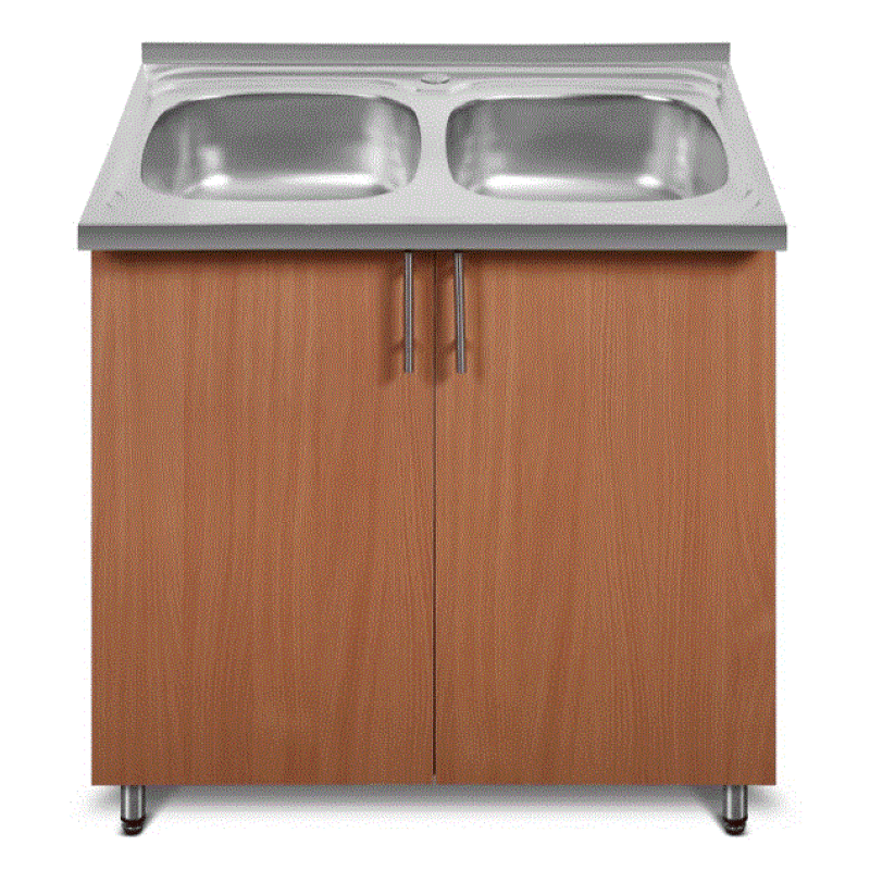 Dulap + chiuveta + sifon Stand 80x45cm 