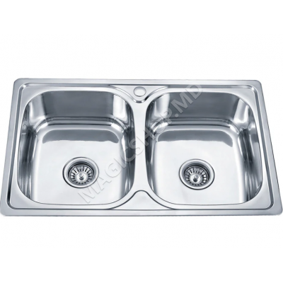 Мойка из нержавеющей стали 78x48 / 20 см EPL