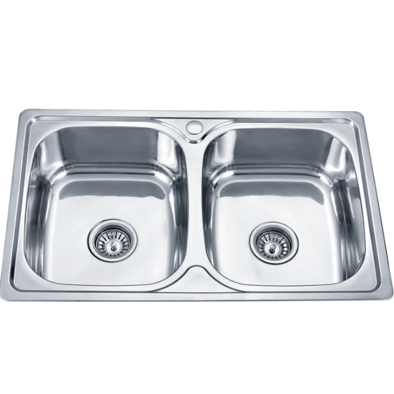 Chiuvetă inox 78x48 / 20 cm EPL