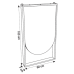 Oglinda Aquatoria 107 BIANCO LED 600
