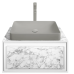 Mobilier bae BIANCO 800x500 LED