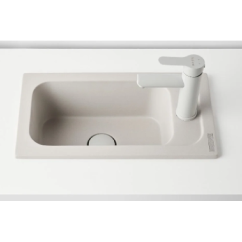 Lavoar compozit 450x250 mm (Lemur, Coala, Jaguar, Alb)