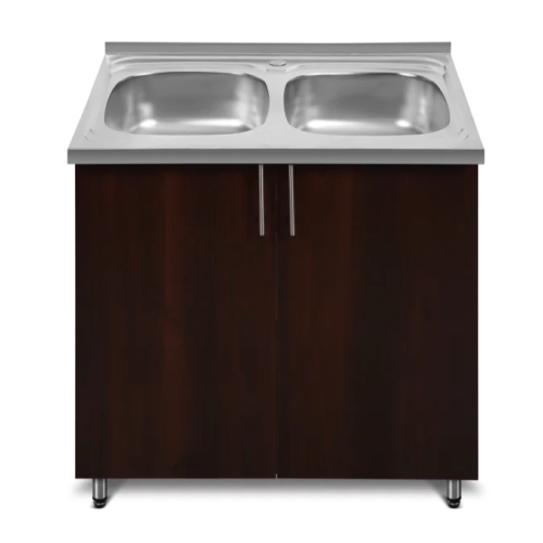 Dulap + chiuveta + sifon Stand 80x45cm Beech