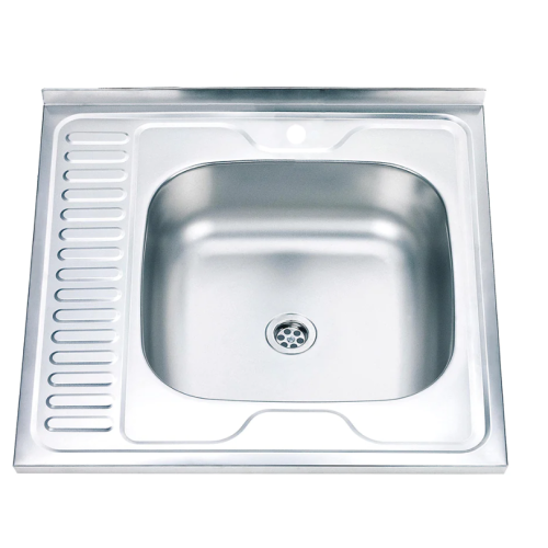 Chiuvetă Becky 60x60 0.6 BK EPL inox
