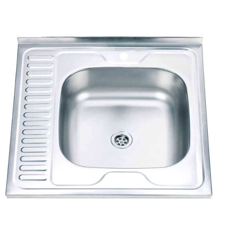 Chiuvetă Becky 60x60 0.4 BK EPL inox