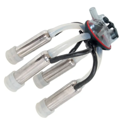 Corp colector complet 240 cc, cu pahare inox, mansoane din silicon/cauciuc tip5