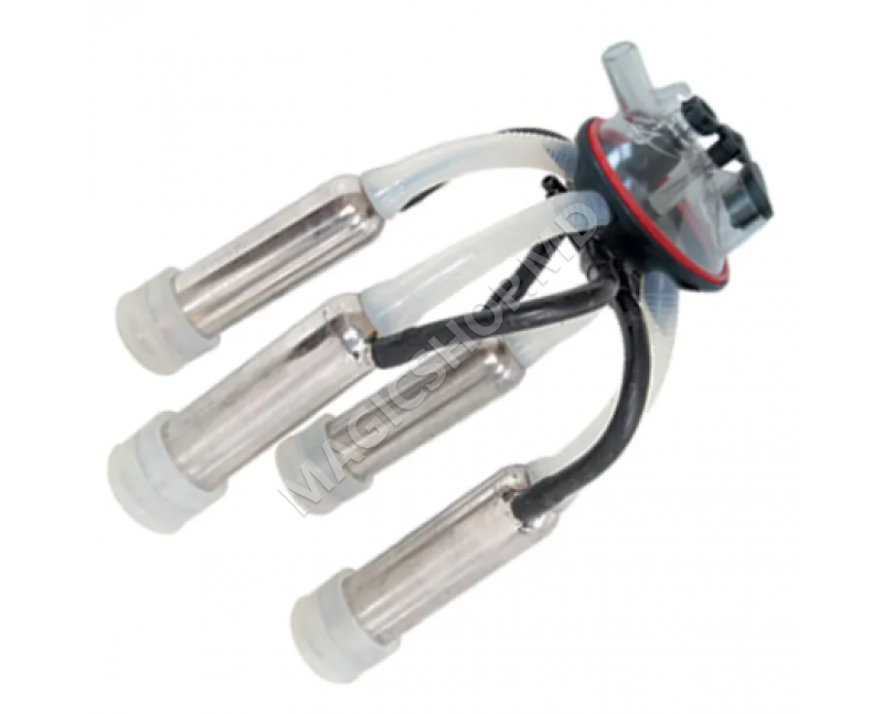 Corp colector complet 240 cc, cu pahare inox, mansoane din silicon/cauciuc tip5