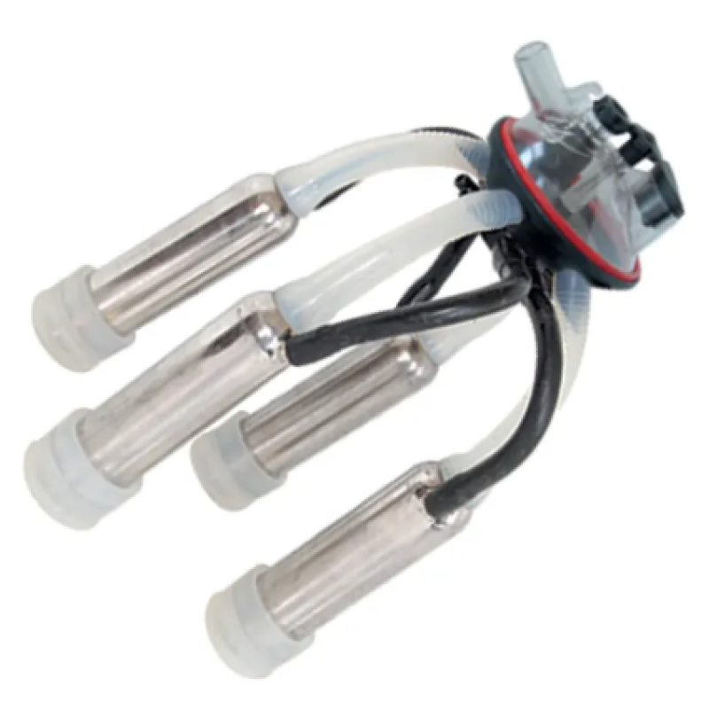 Corp colector complet 240 cc, cu pahare inox, mansoane din silicon/cauciuc tip5