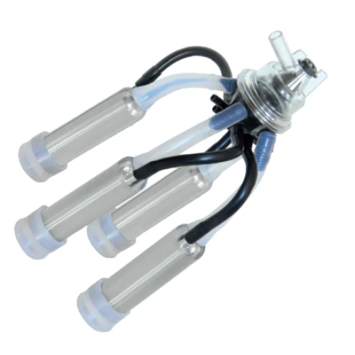 Corp colector complet 160 cc, cu pahare inox, mansoane din silicon tip5