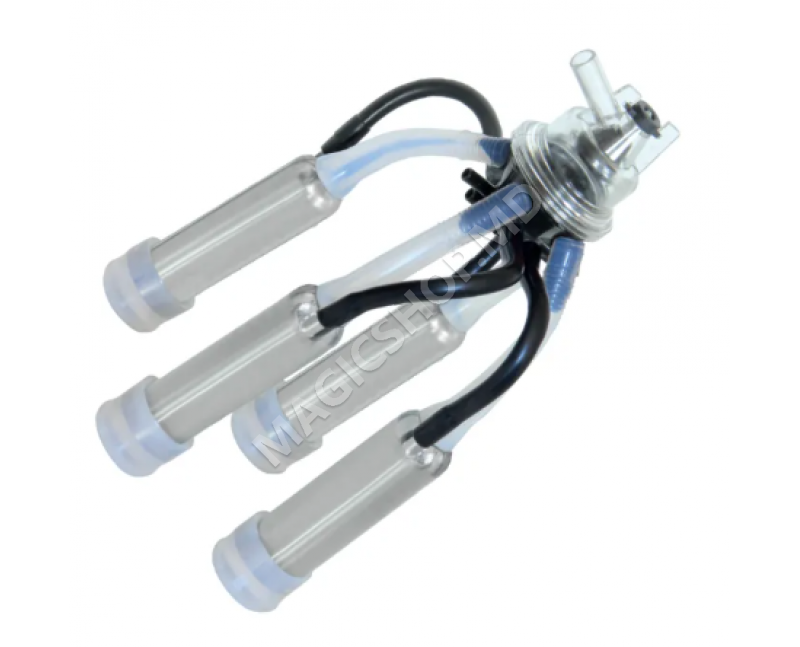 Corp colector complet 160 cc, cu pahare inox, mansoane din silicon tip5