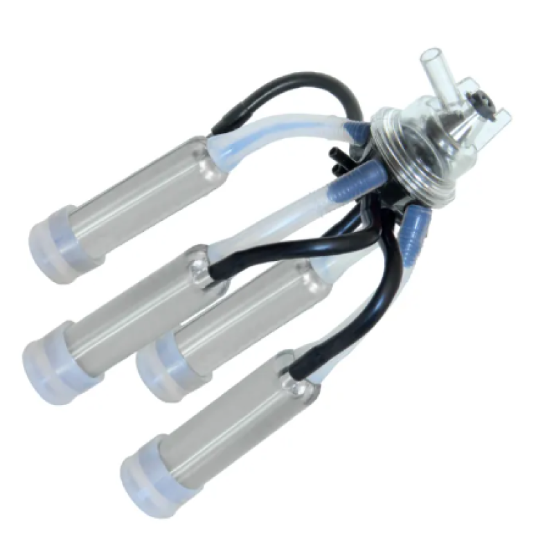 Corp colector complet 160 cc, cu pahare inox, mansoane din silicon tip5