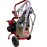 Aparat de muls vaci, 1 post, 1 bidon 30L inox, pahare inox, 250l/min, 0,55kw