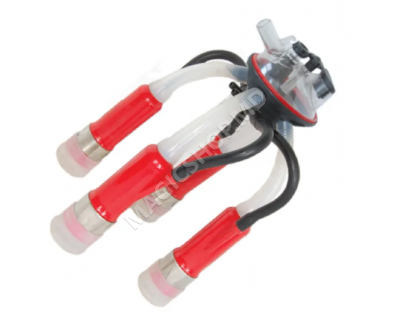 Corp colector complet 160 / 240 cc, cu pahare plastic, mansoane din cauciuc/silicon tip5