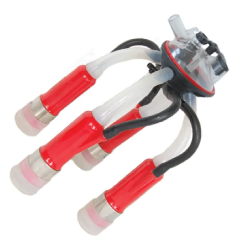 Corp colector complet 160 / 240 cc, cu pahare plastic, mansoane din cauciuc/silicon tip5