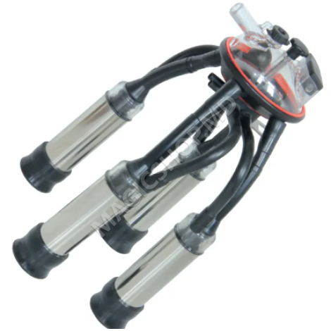 Corp colector complet 160 / 240 cc, cu pahare plastic, mansoane din cauciuc/silicon tip5