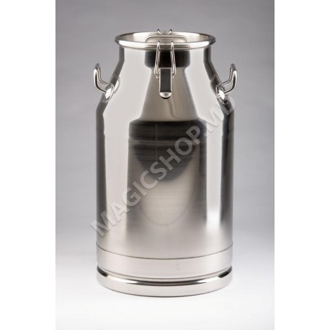 Bidon de inox cu capac de transportare inox 20 litri; 30 litri; 40 litri 