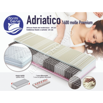 Saltea ADRIATICO 1600 Mole Premium 160x200 h24