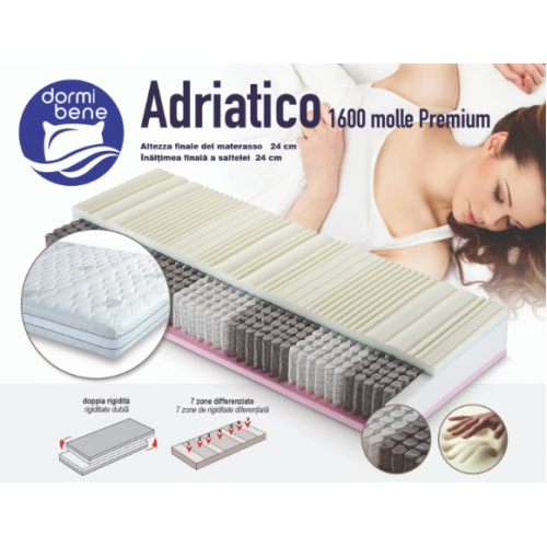 Saltea ADRIATICO 1600 Mole Premium 160x200 h24
