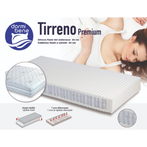 Saltea Tirreno Premium 80x200 h24
