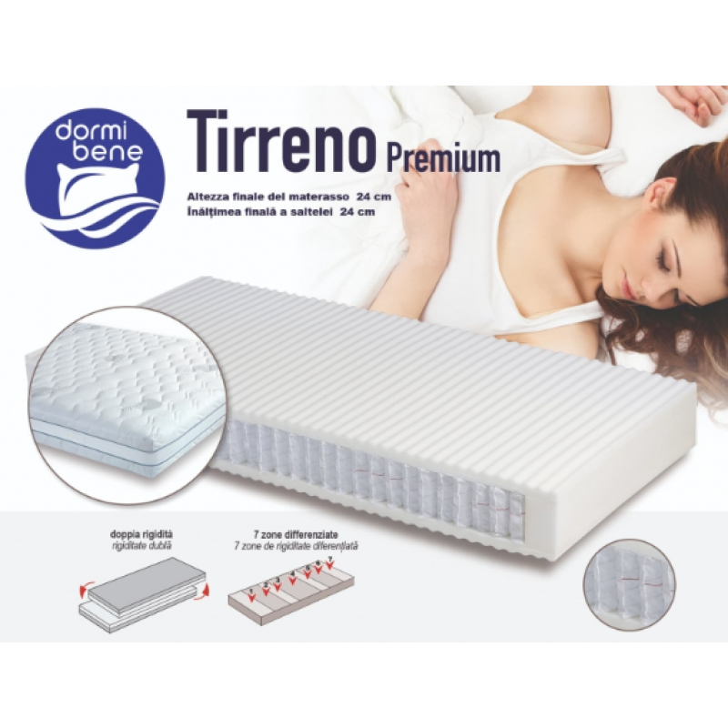 Saltea Tirreno Premium 80x200 h24