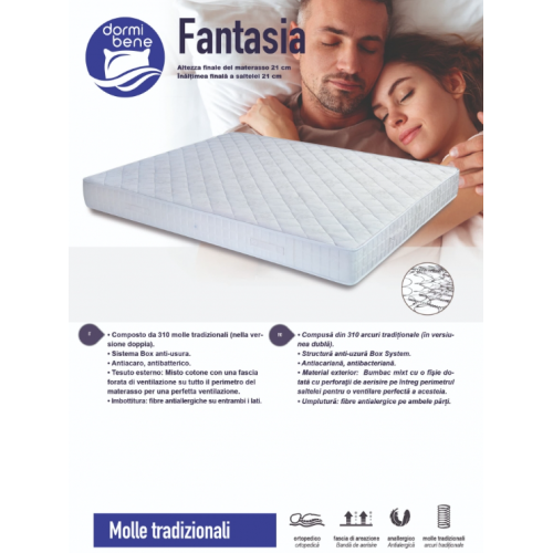 Saltea FANTASIA 160X200 H21