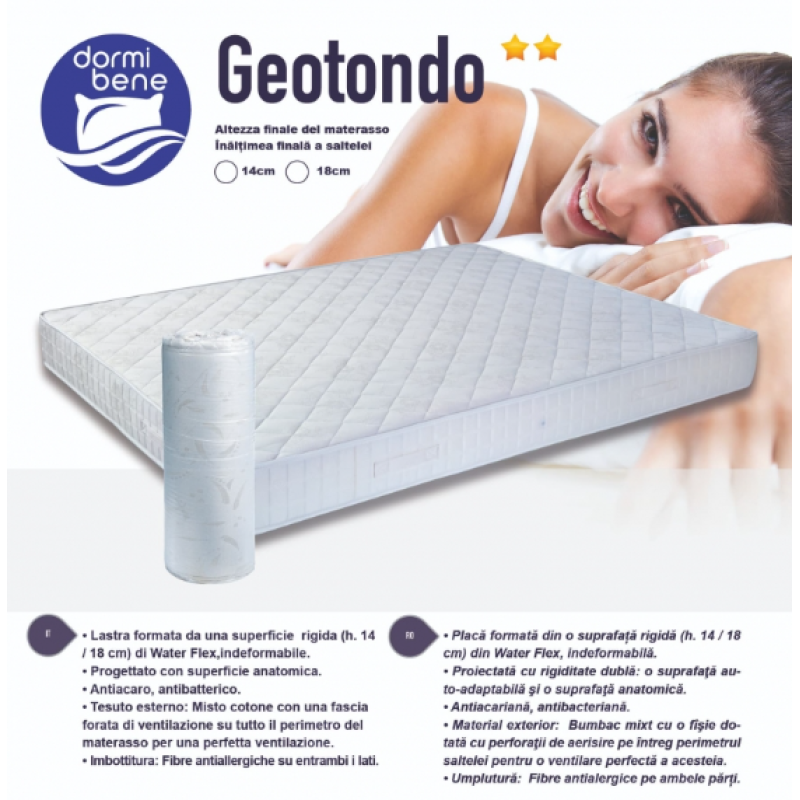 Saltea GEOTONDO 160X200 H18