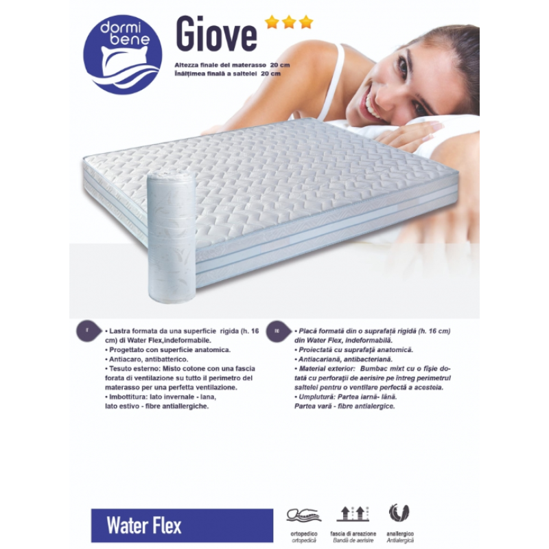 Saltea GIOVE 160x200 H20