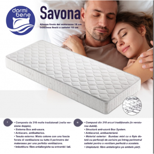 Saltea SAVONA 140X200 H18