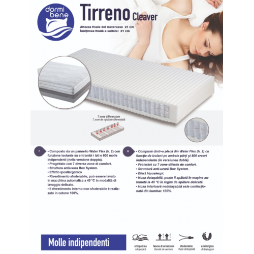 Saltea TIRRENO CLEAVER  80X200 H21