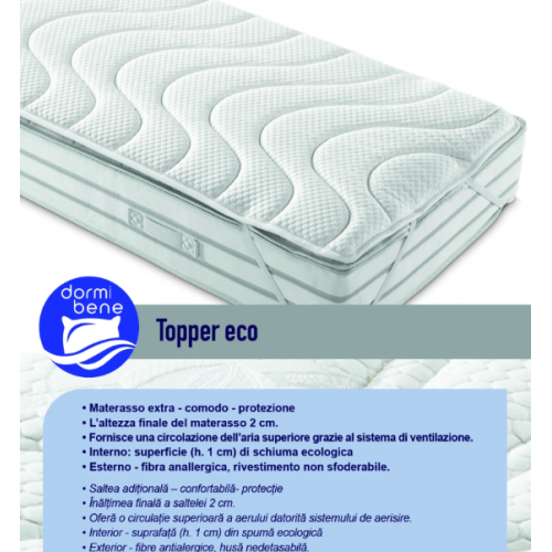 Saltea TOPPER ECO 160X200 H2