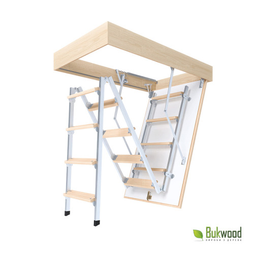 Scara pentru mansarda ECO+ Metal ST, 60/70x120cm H280