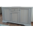 Comoda Yasen White 3D1S 161cm, Pin argintiu